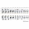 imageBABALAL Stiletto Press on Nails Long Fake Nails Black Red Glue on Nails Almond Acrylic Nails with Goth Design Stick on Nails for Women and Girls 24PcsNq202sliver