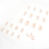 imageBABALAL Press on Nails Almond Medium Fake Nails Chrome Glue on Nails Blue Red Design Acrylic Nails 24Pcs Stiletto Stick on Nails Glossy Manicure Diy False Nails10flower
