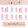 imageBABALAL Square Press on Nails Long Fake Nails Brown French Tip Glue on Nails Cheetah Design Fall Acrylic Nails 24Pcs Manicure Ombre Squoval Stick on Nails Full Cover False NailsBBFNH24