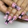 imageBABALAL Square Press on Nails Long Fake Nails Brown French Tip Glue on Nails Cheetah Design Fall Acrylic Nails 24Pcs Manicure Ombre Squoval Stick on Nails Full Cover False NailsBBFNH16spider