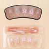 imageBABALAL Square Press on Nails Long Fake Nails Brown French Tip Glue on Nails Cheetah Design Fall Acrylic Nails 24Pcs Manicure Ombre Squoval Stick on Nails Full Cover False NailsBBFNH22crown