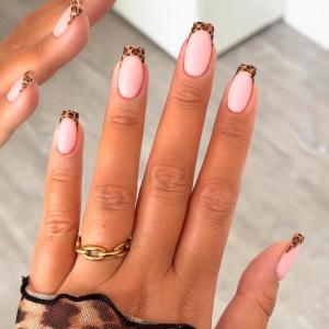 imageBABALAL Beach Press on Nails Almond Medium Fake Nails Blue French Tip Glue on Nails 3D Texture Design Bling Acrylic Nails 24Pcs Handmade Manicure Stick on False NailsANJ08