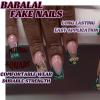 imageBABALAL Press on Nails Almond Medium Fake Nails Orange Pink Glue on Nails 3D Texture Ripple Flower Handmade Acrylic Nails French Tip False Nails 24Pcs Stiletto Manicure Coquette Stick on NailsANP18