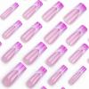 imageBABALAL Square Press on Nails Long Fake Nails Brown French Tip Glue ons Nails with Wild Cheetah Design Acrylic Nails Fall Cherry False Nails 24Pcs Squoval NailsANF02