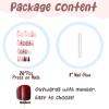 imageBABALAL Square Presson Nails  Long 3D Flower Rhinestone Acrylic 24Pcs Squoval Stickons  White Glue Manicure False Nails for Women GirlsFNP20mirror