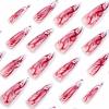 imageBABALAL Brown Press on Nails Medium Almond Fake Nails Fall Glue ons Nails with Design Autumn Acrylic Nails 24Pcs Stiletto False NailsANE06blood