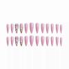 imageBABALAL Brown Press on Nails Medium Almond Fake Nails Fall Glue ons Nails with Design Autumn Acrylic Nails 24Pcs Stiletto False NailsANE09