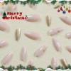 imageBABALAL Long Coffin Fake Nails Butterfly Ballerina False Nails Blue Press on Nails Glossy Acrylic Nail Tips with Design for Women and GirlsCRJH10glitter