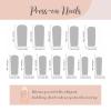 imageBABALAL Long Press on Nails Square Fake Nails Brown Glue ons Nails Wild Cheetah Design Acrylic Fall Nails 24Pcs French Tip Squoval False NailsANG04cross