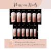 imageBABALAL Long Press on Nails Square Fake Nails Brown Glue ons Nails Wild Cheetah Design Acrylic Fall Nails 24Pcs French Tip Squoval False NailsANG13