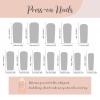 imageBABALAL Square Press on Nails Long Fake Nails Pink French Tip Glue on Nails 3d Flower Butterfly Rhinestone Charm Design Acrylic Nails 24Pcs Manicure Squoval False NailsFnm08cheetah