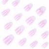 imageYellow Press on Nails Short Square Fake Nails Glue on Flower Summer Acrylic Nails 24Pcs BABALAL Glossy Manicure Stick on Nails Supplies Thick Squoval Artificial Nails Art Diy Nails for Women GirlsBNA106