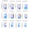 imageYellow Press on Nails Short Square Fake Nails Glue on Flower Summer Acrylic Nails 24Pcs BABALAL Glossy Manicure Stick on Nails Supplies Thick Squoval Artificial Nails Art Diy Nails for Women GirlsBNA105