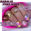 imageYellow Press on Nails Short Square Fake Nails Glue on Flower Summer Acrylic Nails 24Pcs BABALAL Glossy Manicure Stick on Nails Supplies Thick Squoval Artificial Nails Art Diy Nails for Women GirlsBNA103