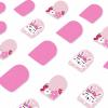 imageYellow Press on Nails Short Square Fake Nails Glue on Flower Summer Acrylic Nails 24Pcs BABALAL Glossy Manicure Stick on Nails Supplies Thick Squoval Artificial Nails Art Diy Nails for Women GirlsBNA110