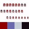 imageYellow Press on Nails Short Square Fake Nails Glue on Flower Summer Acrylic Nails 24Pcs BABALAL Glossy Manicure Stick on Nails Supplies Thick Squoval Artificial Nails Art Diy Nails for Women GirlsBNA114