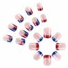 imageYellow Press on Nails Short Square Fake Nails Glue on Flower Summer Acrylic Nails 24Pcs BABALAL Glossy Manicure Stick on Nails Supplies Thick Squoval Artificial Nails Art Diy Nails for Women GirlsBNA116