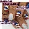 imageYellow Press on Nails Short Square Fake Nails Glue on Flower Summer Acrylic Nails 24Pcs BABALAL Glossy Manicure Stick on Nails Supplies Thick Squoval Artificial Nails Art Diy Nails for Women GirlsBNA115