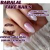 imageYellow Press on Nails Short Square Fake Nails Glue on Flower Summer Acrylic Nails 24Pcs BABALAL Glossy Manicure Stick on Nails Supplies Thick Squoval Artificial Nails Art Diy Nails for Women GirlsBNA106