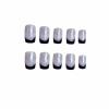 imageYellow Press on Nails Short Square Fake Nails Glue on Flower Summer Acrylic Nails 24Pcs BABALAL Glossy Manicure Stick on Nails Supplies Thick Squoval Artificial Nails Art Diy Nails for Women GirlsBNA118