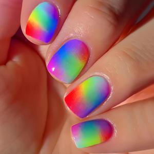 imageYellow Press on Nails Short Square Fake Nails Glue on Flower Summer Acrylic Nails 24Pcs BABALAL Glossy Manicure Stick on Nails Supplies Thick Squoval Artificial Nails Art Diy Nails for Women GirlsBNA117