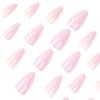 imageBABALAL Coffin Press on Nails Medium Fake Nails Orange Pink French Tip Glue on Nails 3d Texture Flower Design Acrylic Nails 24Pcs Ballerina Summer False Nails Manicure Stick on Nails SuppliesNt03pink