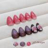 imageBABALAL Coffin Press on Nails Medium Fake Nails Orange Pink French Tip Glue on Nails 3d Texture Flower Design Acrylic Nails 24Pcs Ballerina Summer False Nails Manicure Stick on Nails SuppliesNT0116