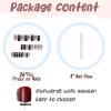 imageBABALAL French Tip Press on Nails Long Square Fake Nails Green Glue on Nails Golden Chrome Design 3d Butterfly Charm Acrylic Nails 24Pcs Squoval Manicure False NailsFNT22glitter