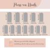 imageBABALAL French Tip Press on Nails Long Square Fake Nails Green Glue on Nails Golden Chrome Design 3d Butterfly Charm Acrylic Nails 24Pcs Squoval Manicure False NailsFNT11green