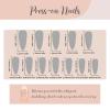 imageBABALAL French Tip Press on Nails Long Square Fake Nails Green Glue on Nails Golden Chrome Design 3d Butterfly Charm Acrylic Nails 24Pcs Squoval Manicure False NailsFNT09red