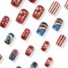 imageBABALAL Press on Nails Long Coffin Fake Nails Yellow Full Cover Acrylic Nails with Bumblebee Flower Designs Stick on Nails Reusable Summer False Nails Supplies Flower Glue on Ballerina Nails for WomenANZ123