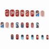 imageBABALAL Press on Nails Long Coffin Fake Nails Yellow Full Cover Acrylic Nails with Bumblebee Flower Designs Stick on Nails Reusable Summer False Nails Supplies Flower Glue on Ballerina Nails for WomenANZ123