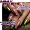 imageBABALAL Press on Nails Long Coffin Fake Nails Yellow Full Cover Acrylic Nails with Bumblebee Flower Designs Stick on Nails Reusable Summer False Nails Supplies Flower Glue on Ballerina Nails for WomenANZ105green