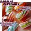 imageBABALAL Press on Nails Long Coffin Fake Nails Yellow Full Cover Acrylic Nails with Bumblebee Flower Designs Stick on Nails Reusable Summer False Nails Supplies Flower Glue on Ballerina Nails for WomenANZ113