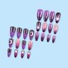 imageBABALAL Press on Nails Long Coffin Fake Nails Yellow Full Cover Acrylic Nails with Bumblebee Flower Designs Stick on Nails Reusable Summer False Nails Supplies Flower Glue on Ballerina Nails for WomenANZ112