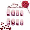 imageBABALAL Press on Nails Long Square Fake Nails Rainbow French Tip Glue on Nails 3D Bear Soft Candy Charm Acrylic Nails Heart False Nails 24Pcs Squoval Cute Summer Manicure Stick on NailsANV19