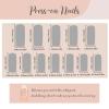 imageBABALAL Press on Nails Long Square Fake Nails Rainbow French Tip Glue on Nails 3D Bear Soft Candy Charm Acrylic Nails Heart False Nails 24Pcs Squoval Cute Summer Manicure Stick on NailsANV20