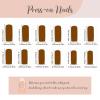 imageBABALAL Press on Nails Long Square Fake Nails Rainbow French Tip Glue on Nails 3D Bear Soft Candy Charm Acrylic Nails Heart False Nails 24Pcs Squoval Cute Summer Manicure Stick on NailsANV15