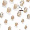 imageBABALAL Press on Nails Medium Almond Fake Nails Blue Glue on Nails Floral Spring Acrylic nails 24pcs Stiletto False Nails Glossy Manicure Stick on Nails Supplies Art Nails for Women and GirlsANY111