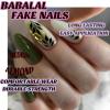 imageBABALAL Press on Nails Medium Almond Fake Nails Blue Glue on Nails Floral Spring Acrylic nails 24pcs Stiletto False Nails Glossy Manicure Stick on Nails Supplies Art Nails for Women and GirlsANY120