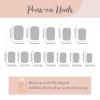 imageBABALAL Press on Nails Medium Almond Fake Nails Blue Glue on Nails Floral Spring Acrylic nails 24pcs Stiletto False Nails Glossy Manicure Stick on Nails Supplies Art Nails for Women and GirlsANY113