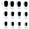 imageBABALAL Press on Nails Medium Almond Fake Nails Pink Yellow French Tip Glue on 3d Texture Orange Lemon Acrylic Nails Cute False Nails Summer Spring Nail Supplies Handmade Stiletto Artificial NailANX10