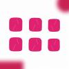 imageBABALAL Press on Toenails Short Pink Toenail Press Ons Square for Women French Tip Press on Toe Nails with Glue Bling Glitter Floral Heart Charm Fake Toenails Supplies 12 Sizes  24Pcs Toenails ArtANjzj210