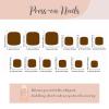 imageBABALAL Press on Toenails Short Pink Toenail Press Ons Square for Women French Tip Press on Toe Nails with Glue Bling Glitter Floral Heart Charm Fake Toenails Supplies 12 Sizes  24Pcs Toenails ArtANjzj204