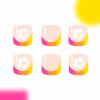 imageBABALAL Press on Toenails Short Pink Toenail Press Ons Square for Women French Tip Press on Toe Nails with Glue Bling Glitter Floral Heart Charm Fake Toenails Supplies 12 Sizes  24Pcs Toenails ArtANjzj218