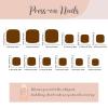 imageBABALAL Press on Toenails Short Pink Toenail Press Ons Square for Women French Tip Press on Toe Nails with Glue Bling Glitter Floral Heart Charm Fake Toenails Supplies 12 Sizes  24Pcs Toenails ArtANjzj206watermelon