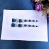 imageBABALAL Press on Toenails Short Pink Toenail Press Ons Square for Women French Tip Press on Toe Nails with Glue Bling Glitter Floral Heart Charm Fake Toenails Supplies 12 Sizes  24Pcs Toenails ArtANjzj201