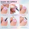 imageBABALAL Square Press on Nails Long ampamp Press on Toenails Matching Set  Red French Tip Fake Nails Press Nail Art Tips Glue on Nails Supplies Full Cover False Toe Nails Design 48Pcs DIY AcrylicANnt001