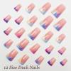 imageBABALAL Square Press on Nails Long ampamp Press on Toenails Matching Set  Red French Tip Fake Nails Press Nail Art Tips Glue on Nails Supplies Full Cover False Toe Nails Design 48Pcs DIY AcrylicANht100