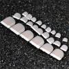imageBABALAL Square Press on Nails Long ampamp Press on Toenails Matching Set  Red French Tip Fake Nails Press Nail Art Tips Glue on Nails Supplies Full Cover False Toe Nails Design 48Pcs DIY AcrylicANnt002
